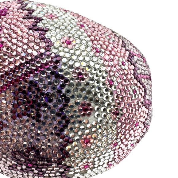 Judith Leiber Multi Color Resting Angel Cat Swarovski Minaudiere Clutch - Picture 9 of 14